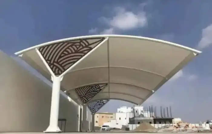 مظله سياره   مظلات جلسات   ساتر جدار حديد  سواتر شرايح 0