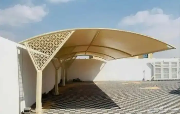 مظله سياره   مظلات جلسات   ساتر جدار حديد  سواتر شرايح 22