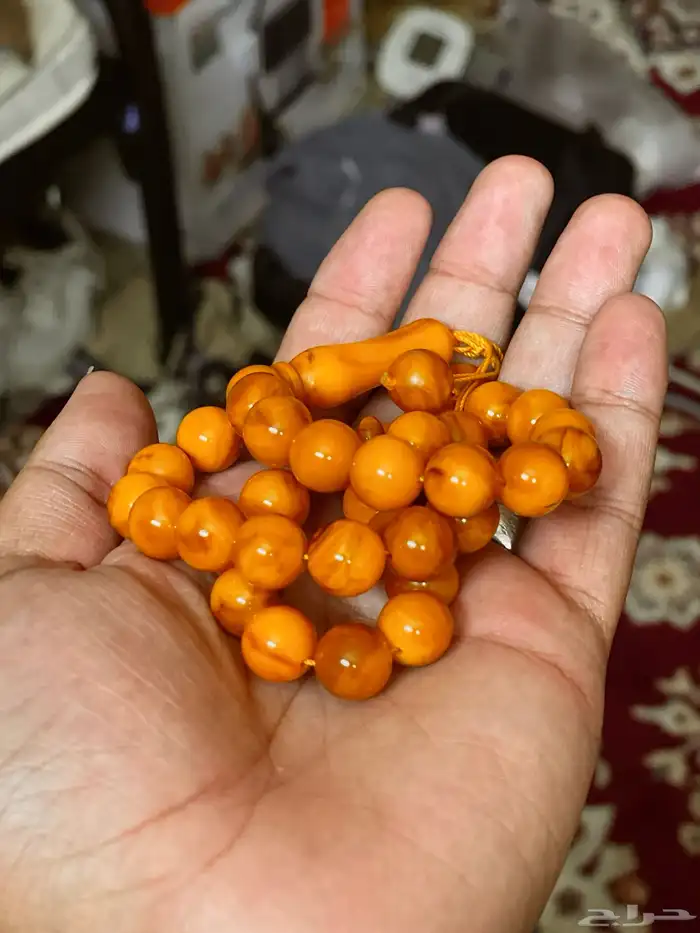 سبحة كهرمان قديم 2