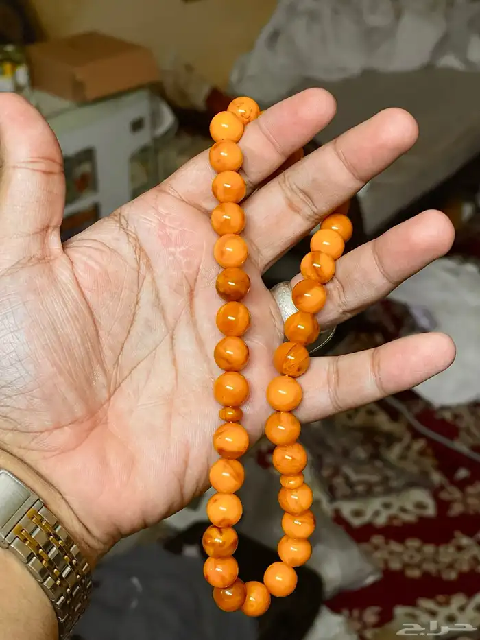 سبحة كهرمان قديم 4