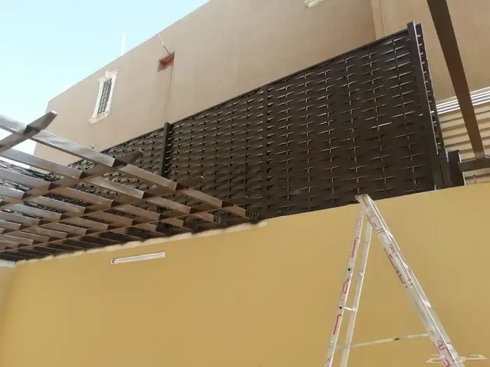 مظله سياره   مظلات جلسات   ساتر جدار حديد  سواتر شرايح 30