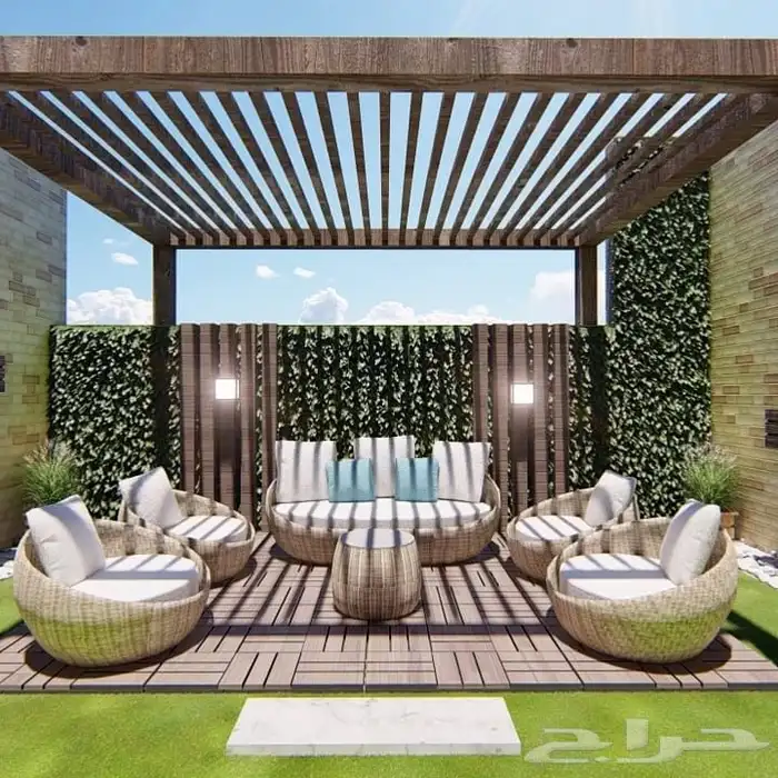 مظله سياره   مظلات جلسات   ساتر جدار حديد  سواتر شرايح 23