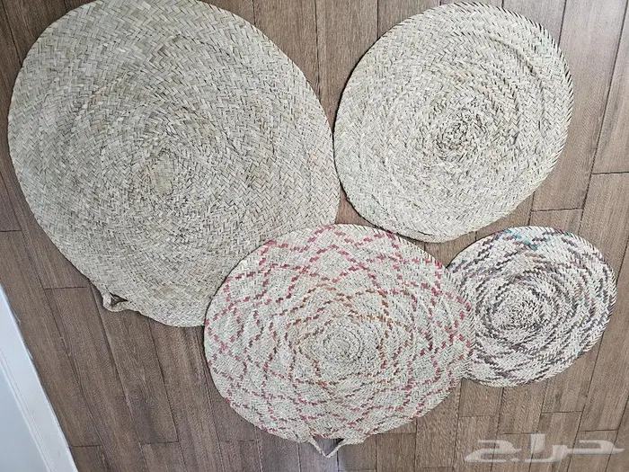 اثاث سجاد خوص دائري شعبي 0