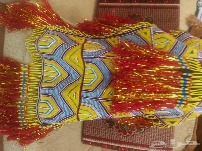 ثوب عروس قديم تراث نوادر 23