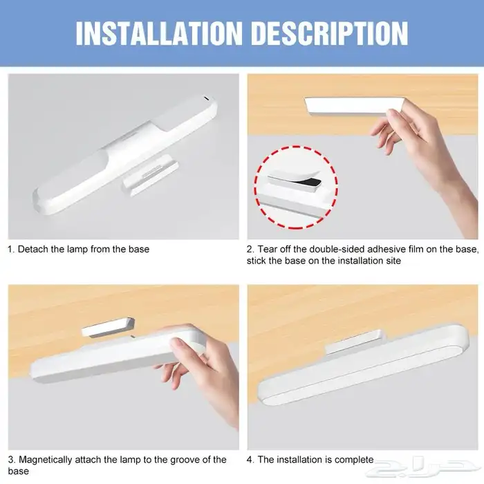 اضاءة خزانة لا سلكيه 9