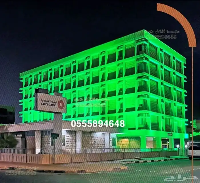 شاشات واضاءات للأحتفالات واضاءت للمحلات والشركات 13