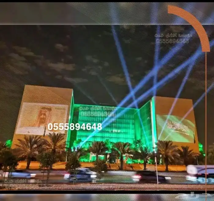 شاشات واضاءات للأحتفالات واضاءت للمحلات والشركات 15