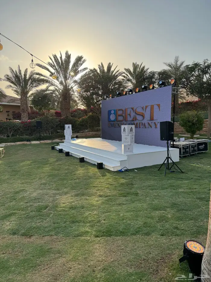 شاشات واضاءات للأحتفالات واضاءت للمحلات والشركات 8