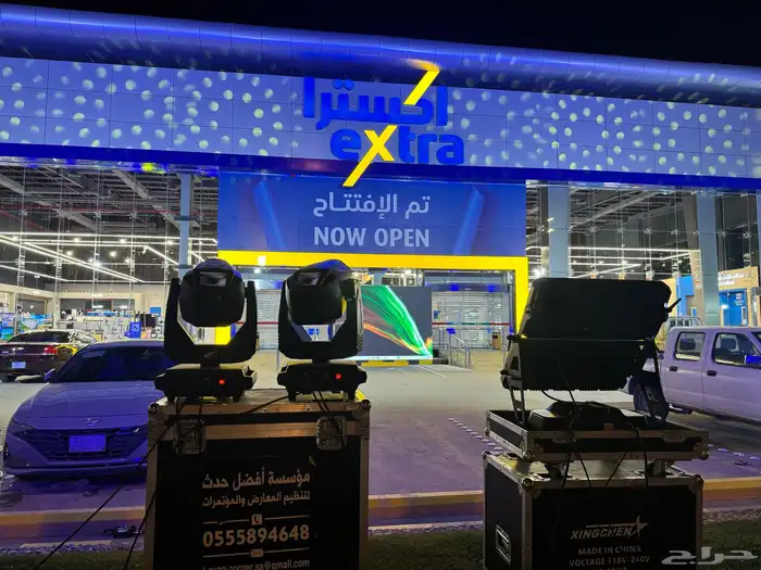 شاشات واضاءات للأحتفالات واضاءت للمحلات والشركات 3