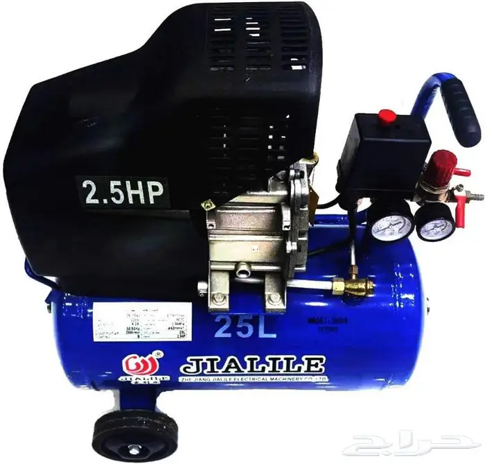 ضاغط هواء 25 لتر 2.5 حصان من جياليل 0