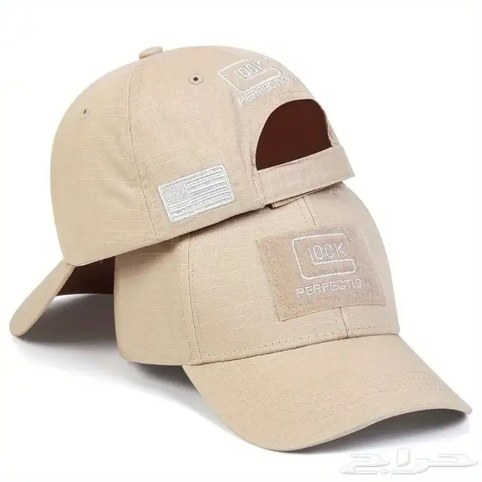 قبعة راس ( كاب ) مزين بشعار شركة جلوك الوان متعددة 8