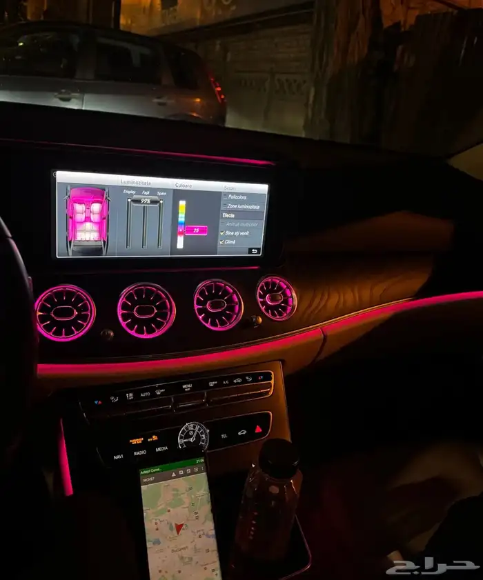 ليد مكيف و سماعات مرسيدس 1