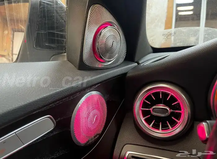 ليد مكيف و سماعات مرسيدس 16