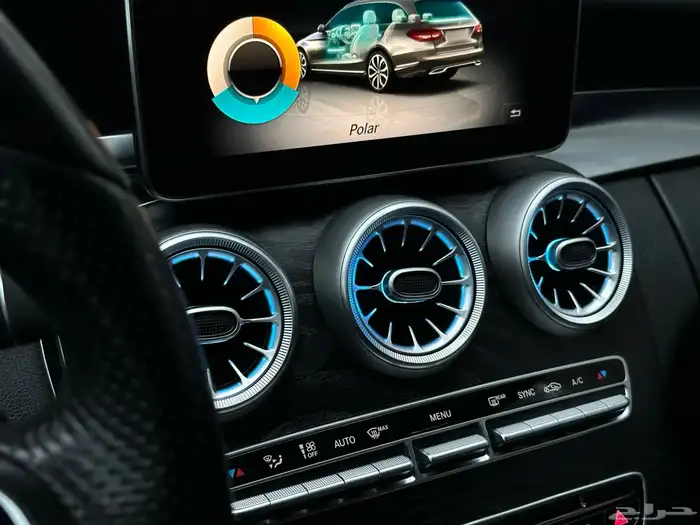 ليد مكيف و سماعات مرسيدس 0