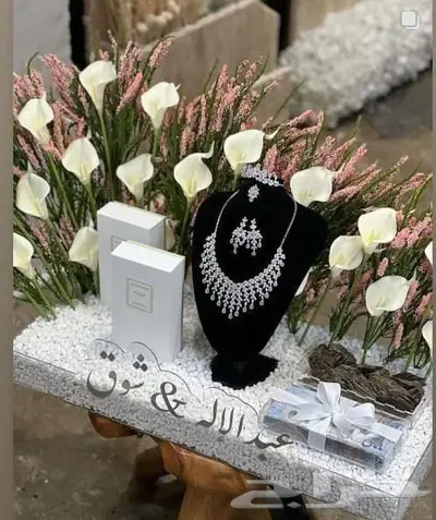 تنسيق وتجهيز باقات الورد الطبيعي والصناعي وشبكة العروس 19