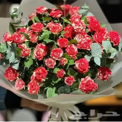 تنسيق وتجهيز باقات الورد الطبيعي والصناعي وشبكة العروس 20