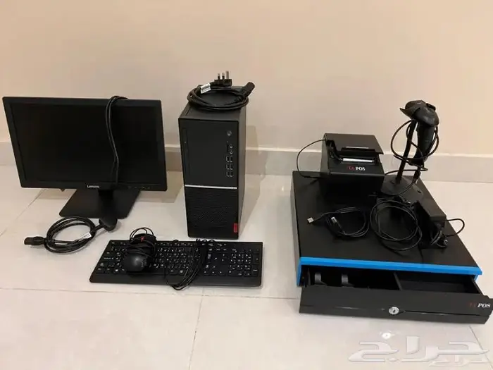 كاشير مع برنامج المبيعات لجميع الانشاطه التجارية 1