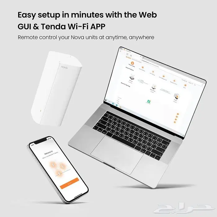 تم البيع راوتر Tenda WiFi AX3000 يدعم mesh network سريع 4