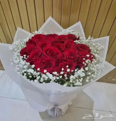 تنسيق وتجهيز باقات الورد الطبيعي والصناعي وشبكة العروس 29