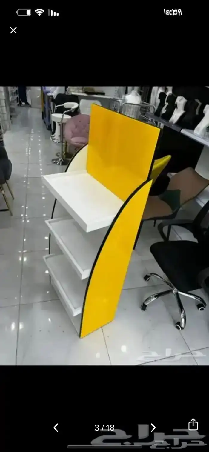 منبر خشب استاند ارفف خشبي استاند مراكز 1