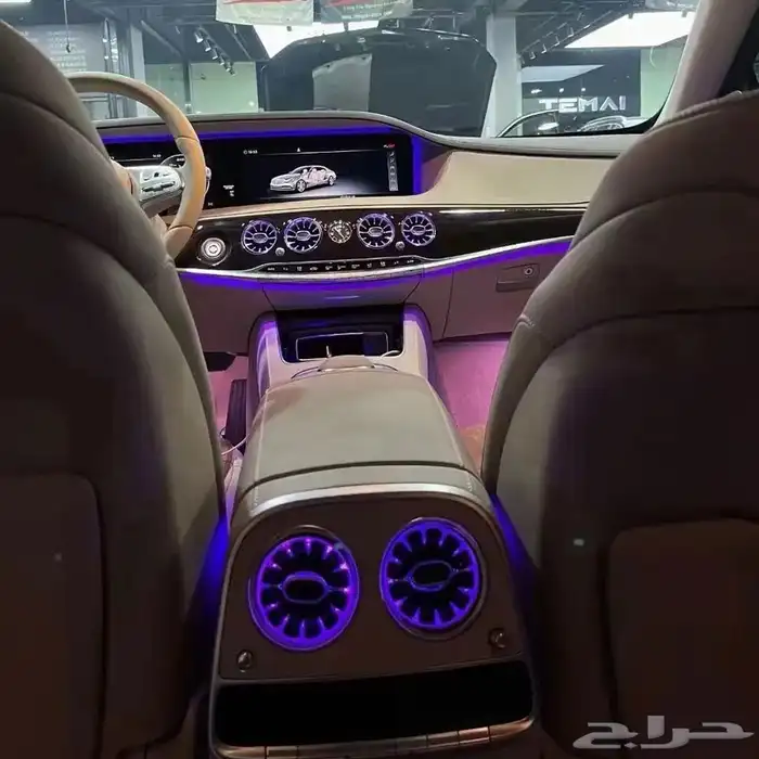 ليد مكيف و سماعات مرسيدس 9
