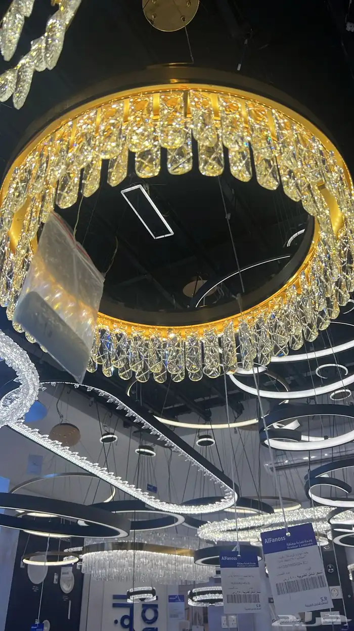 ثريات نجف ديكورات اباليك مكة 32