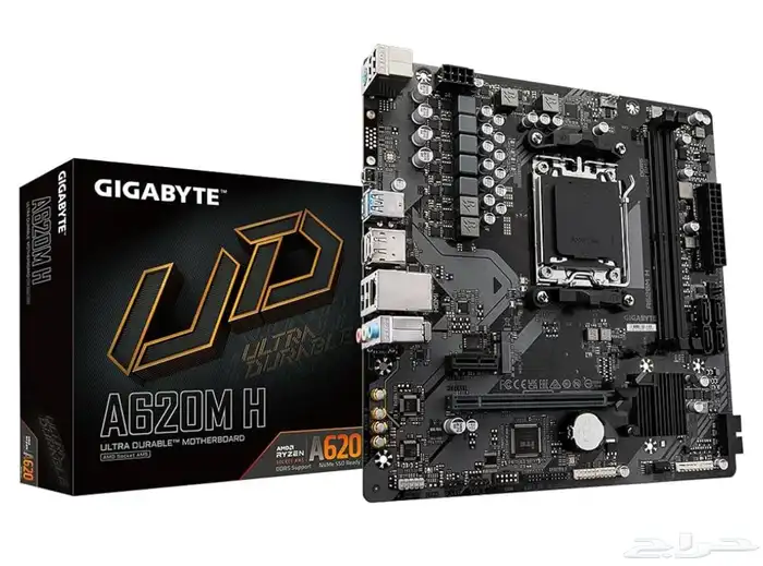 MOTHERBOARD GIGABYTE AM5 A620M H لوحة الأم من جيجا بايت 0