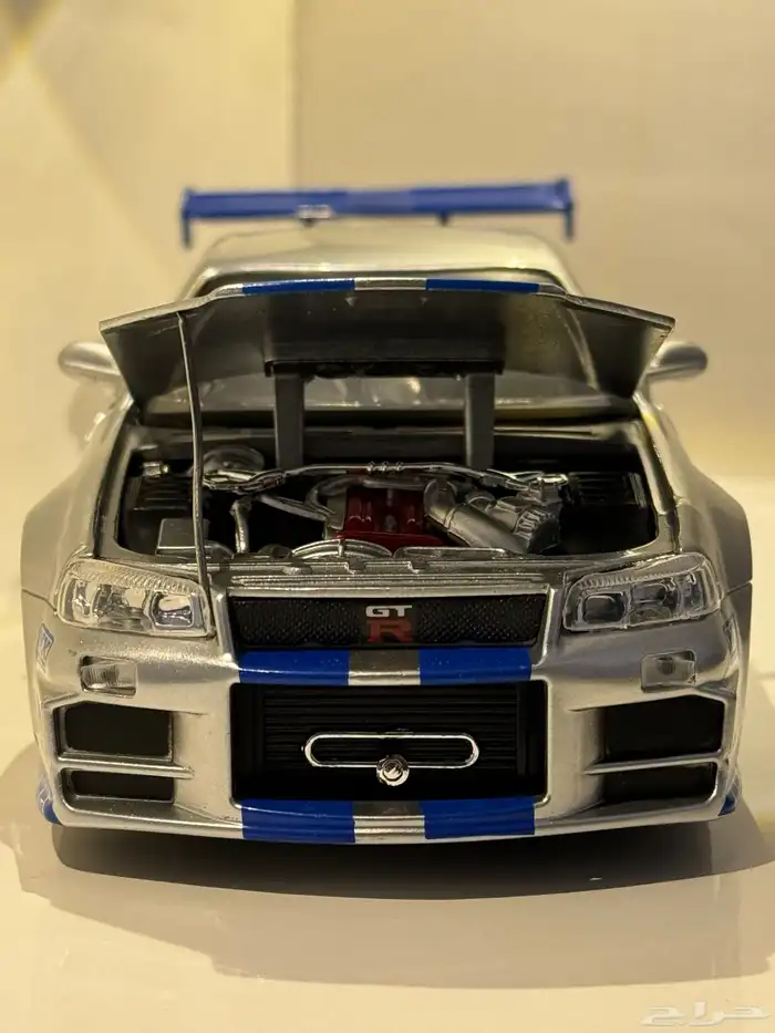 مجسم نيسان سكاي لاين GT-R R34 ( مباع ) 1