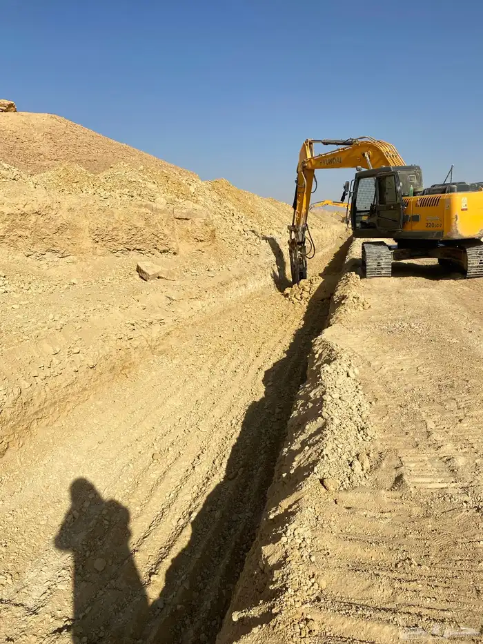 بوكلينات حديثة للإيجار والقطوعه وغربال الدفان 4