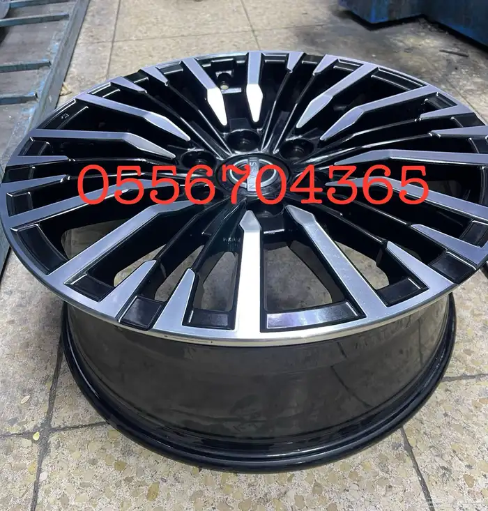 جنوط نيسان بلاتنيوم مقاس 20 اصلي وكالة موديل 2023 9