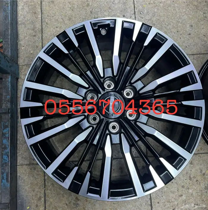 جنوط نيسان بلاتنيوم مقاس 20 اصلي وكالة موديل 2023 4