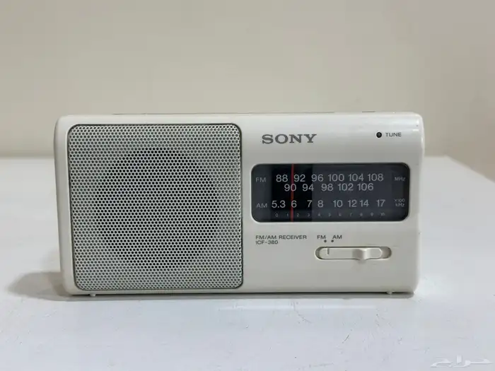 راديو سوني 380 موجتين 1991 1