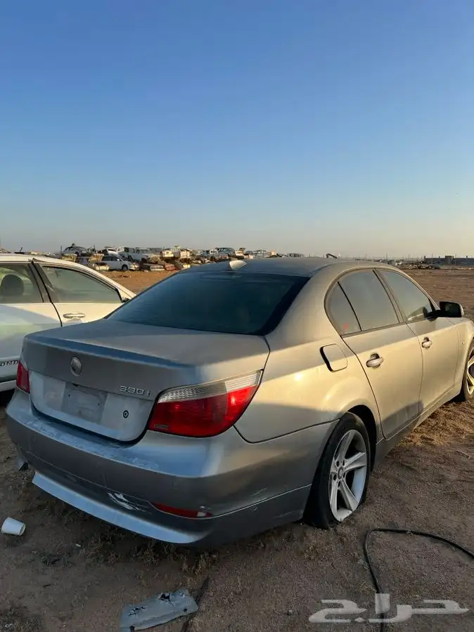 بي ام 530 2007 متوفر جميع القطع 0