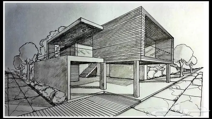 رسومات هندسية لطلبة الجامعات الهندسية 1