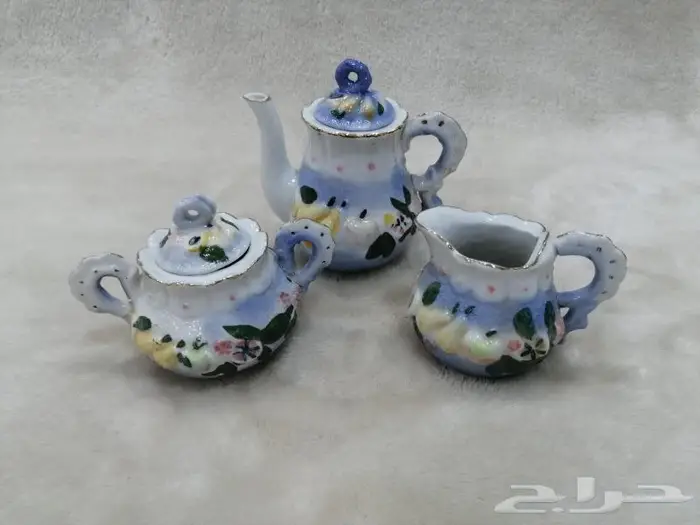 طقم إبريق و سكريه و لبانه تراث 14