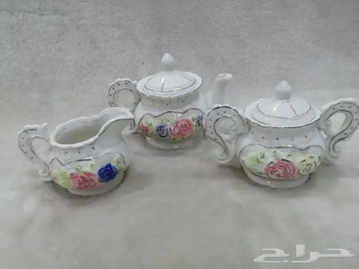 طقم إبريق و سكريه و لبانه تراث 3