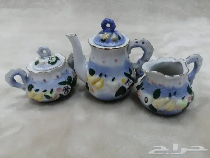 طقم إبريق و سكريه و لبانه تراث 10