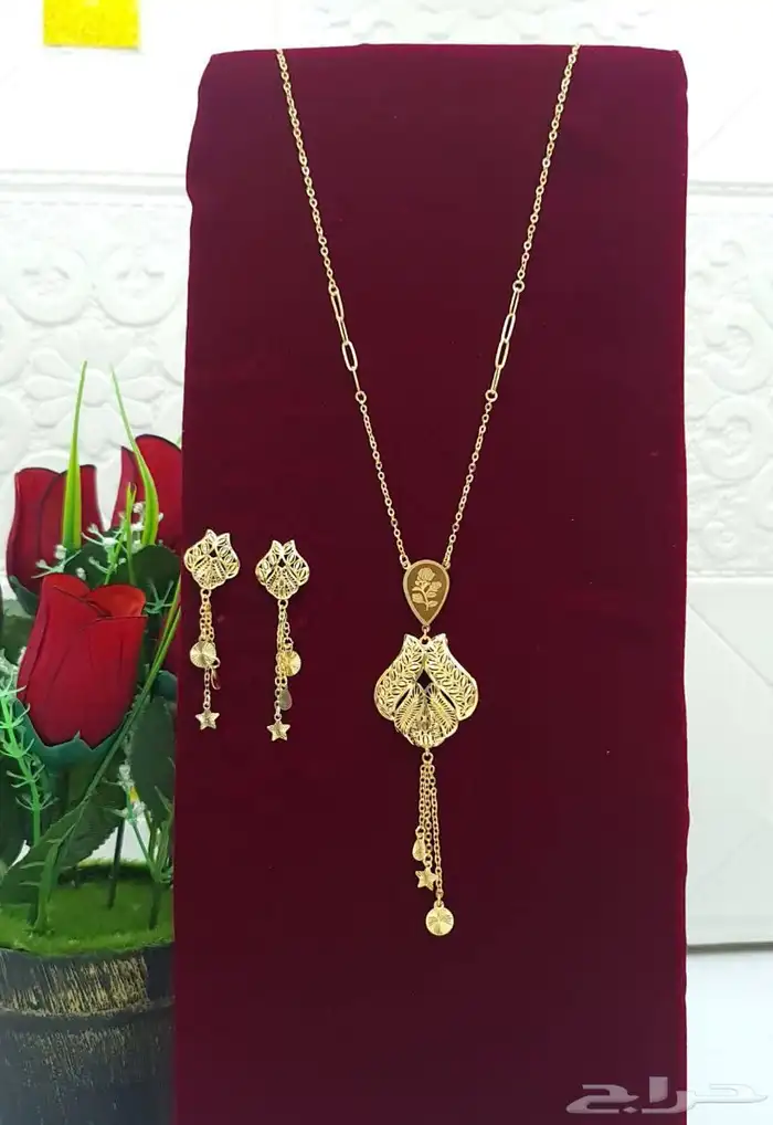 اكسوارات نسائيه بديل الذهب 14