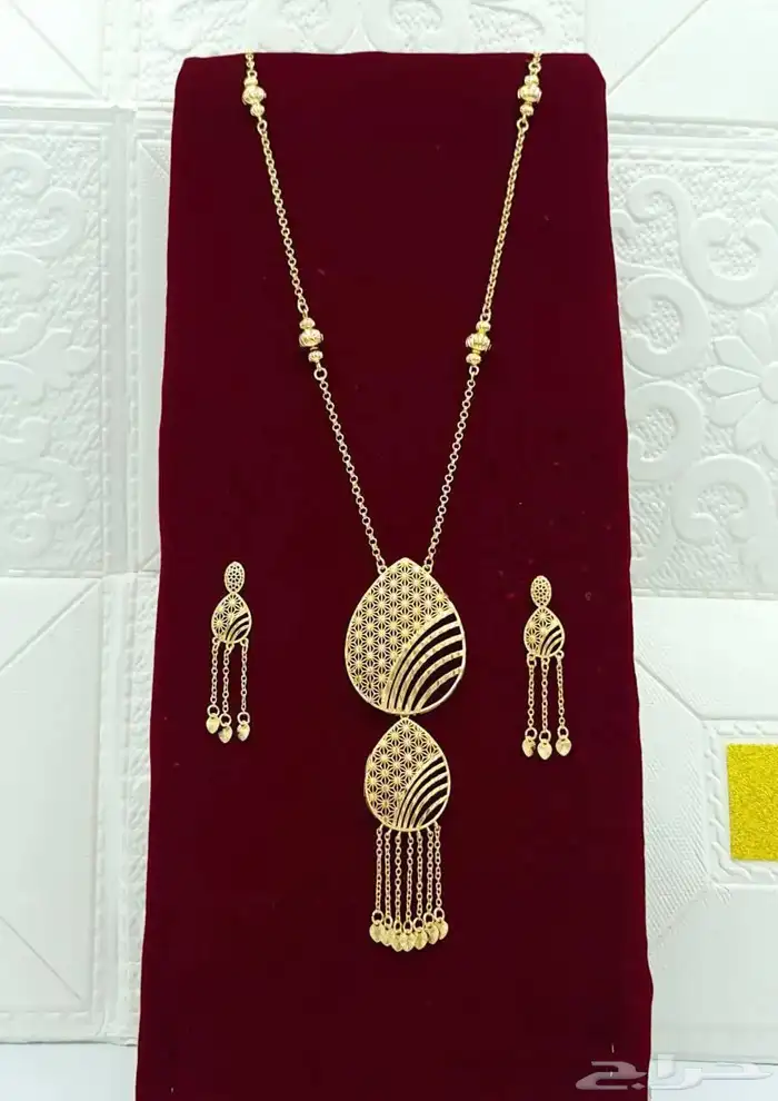 اكسوارات نسائيه بديل الذهب 17