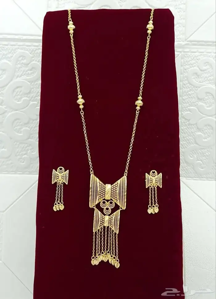 اكسوارات نسائيه بديل الذهب 13