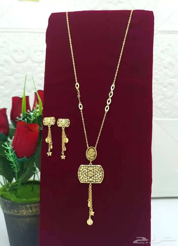 اكسوارات نسائيه بديل الذهب 19