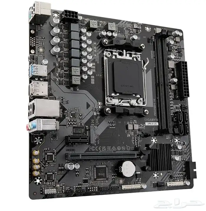 MOTHERBOARD GIGABYTE AM5 A620M H لوحة الأم من جيجا بايت 2
