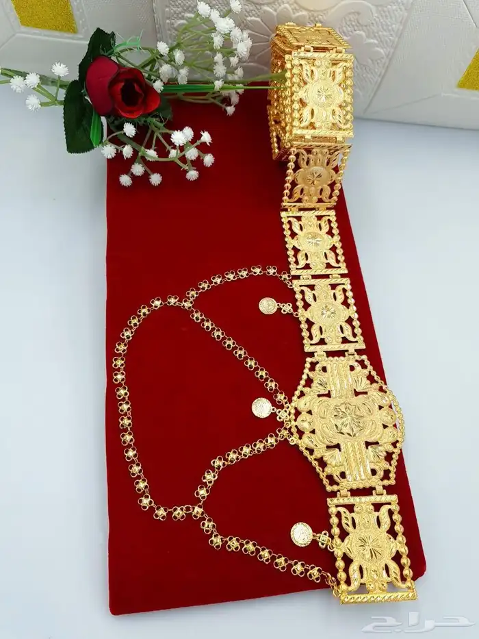 اكسوارات نسائيه بديل الذهب 64