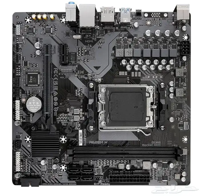 MOTHERBOARD GIGABYTE AM5 A620M H لوحة الأم من جيجا بايت 3