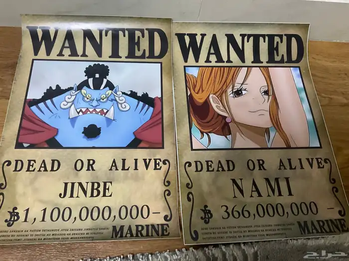 سيوف وبوسترات انمي ون بيس للبيع 3