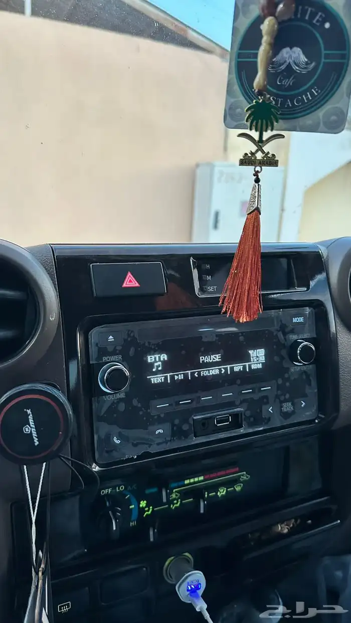 مسجلات تايوتا اليحيى الاصلي جديد منزل من اصفار بالاستيكر 1