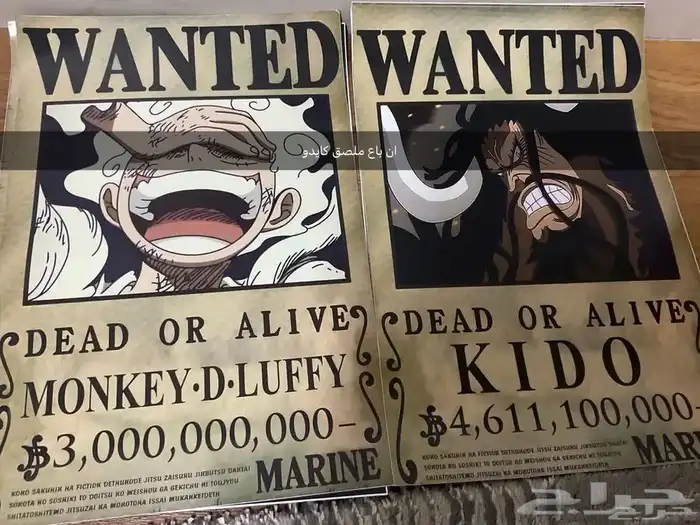 سيوف وبوسترات انمي ون بيس للبيع 5