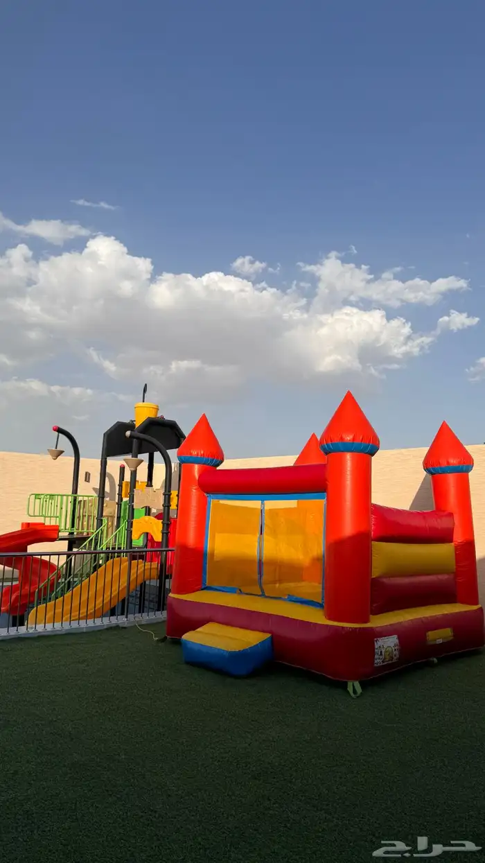 تاجير العاب هوائه العيد قرب الحجز متاح نطيطات الة ايسكريم 1