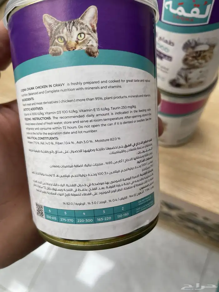 طعام معلبات اكل قطط ( لقمه )واكسسوارات شركة مختصة بالجملة 6
