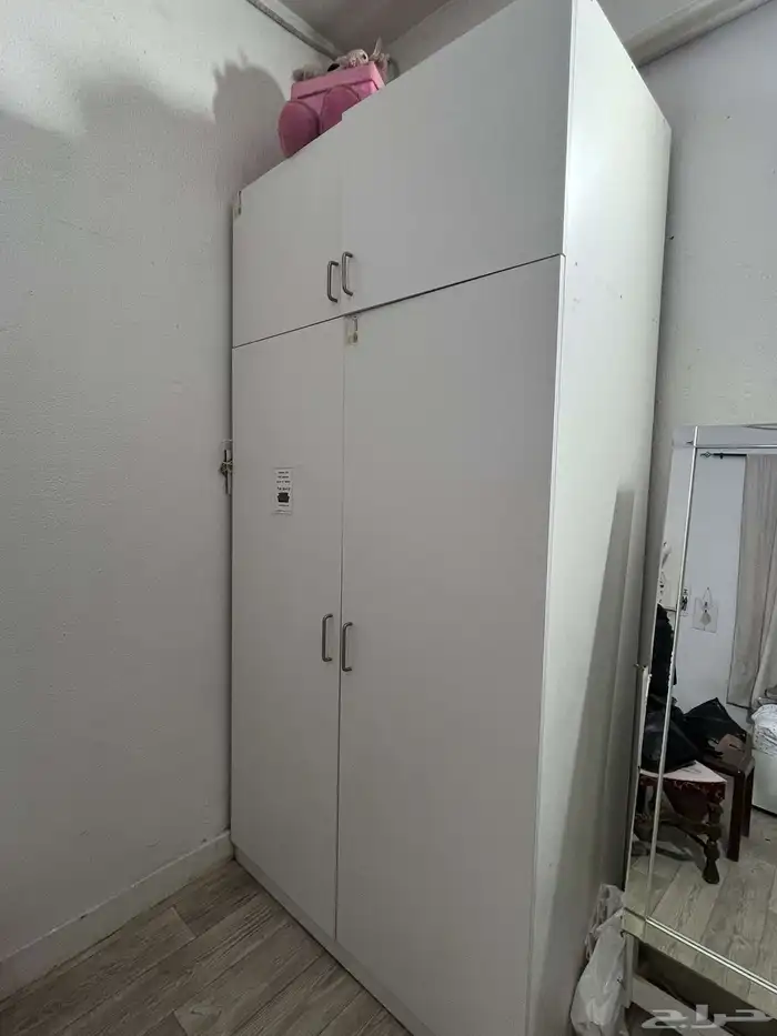 سرير ودولاب للبيع مع المرتبه كامل مافيهم اي عيوب 3